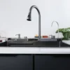 Lavy Multifunctional Kitchen Sink with Digital Display and Waterfall Design 6