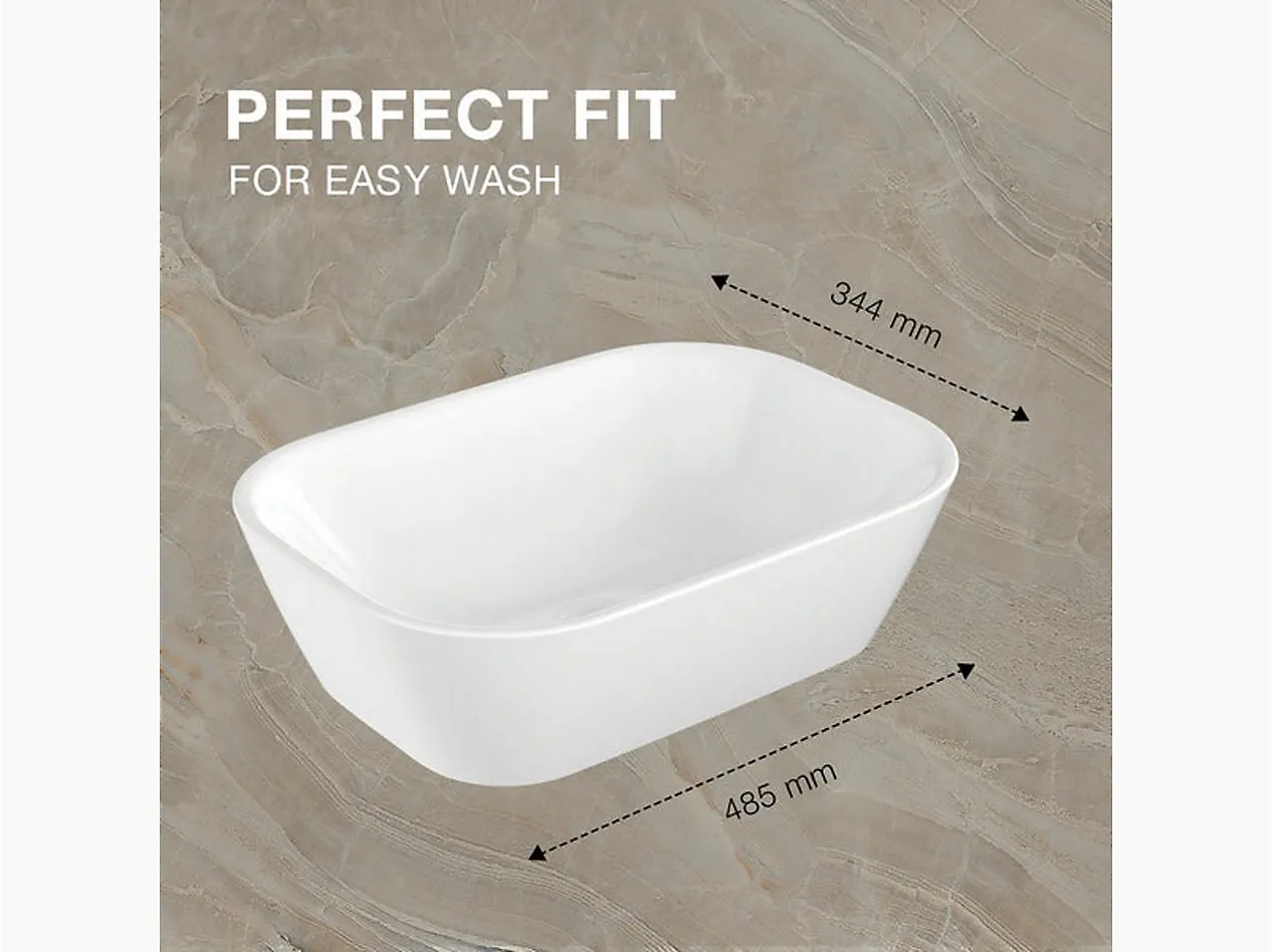 Kohler Span Square Vessel Wash Basin - Image 4