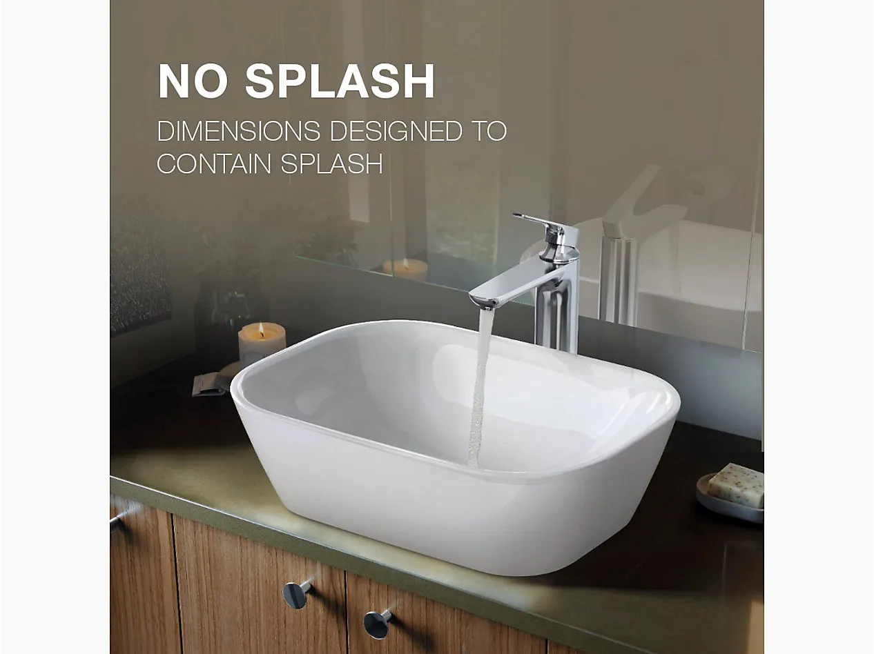 Kohler Span Square Vessel Wash Basin - Image 2